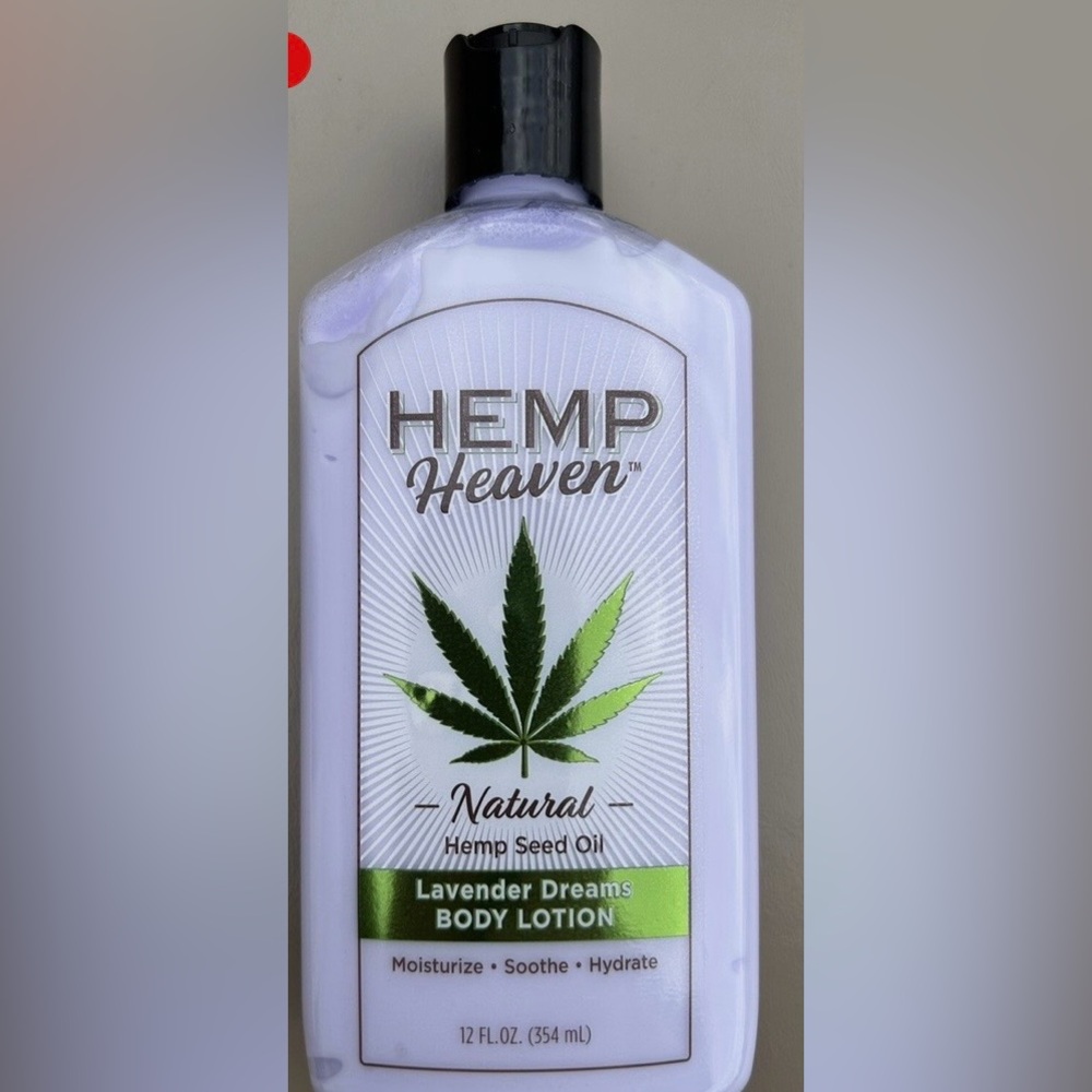 Hemp NWT Heaven Lavender Dreams Body Lotion